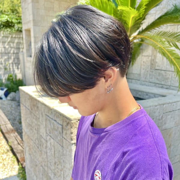 【VoasorteORIENTAL】前下がりセンターパート