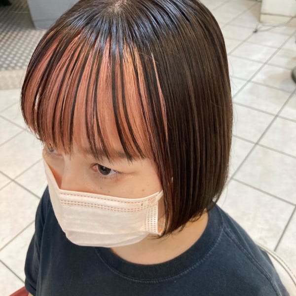 フェイスフレミングインナーカラー