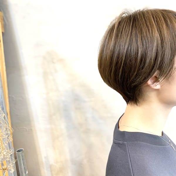 ほっこりショートスタイル|HAIRSALON solork