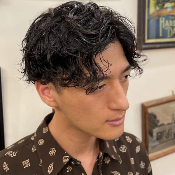 スパイラルパーマ