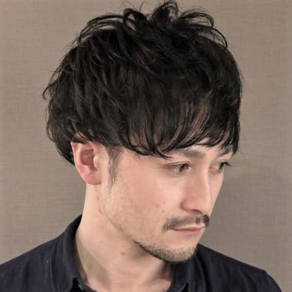 メンズパーマスタイル