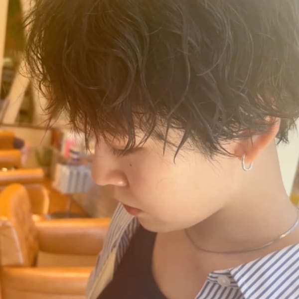 ショートスパイラルパーマ