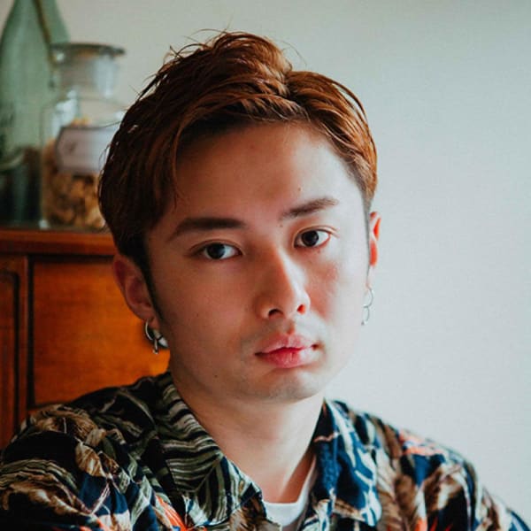 ツーブロワイルドショート