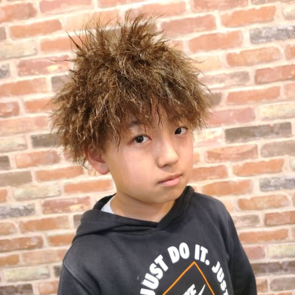 hair trump×ショート