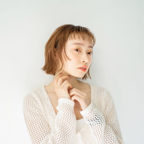 ストレートボブ◎ベージュ|ROCCA hair eje.
