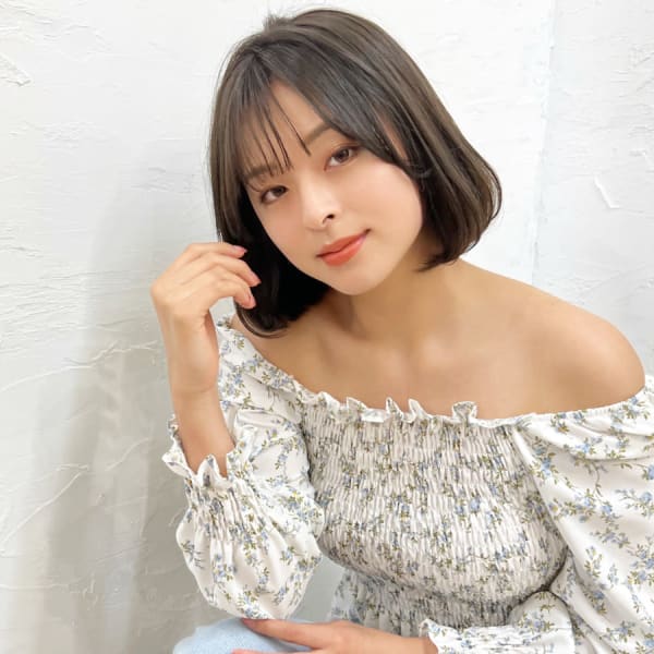 ナチュラルボブ◎マットベージュカラー|ROCCA hair eje.