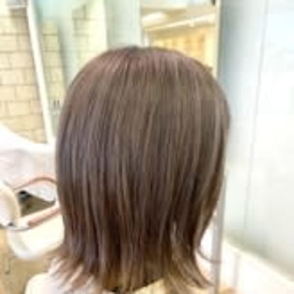 ミルクティー×外ハネボブ【RENJISHI 宮本】