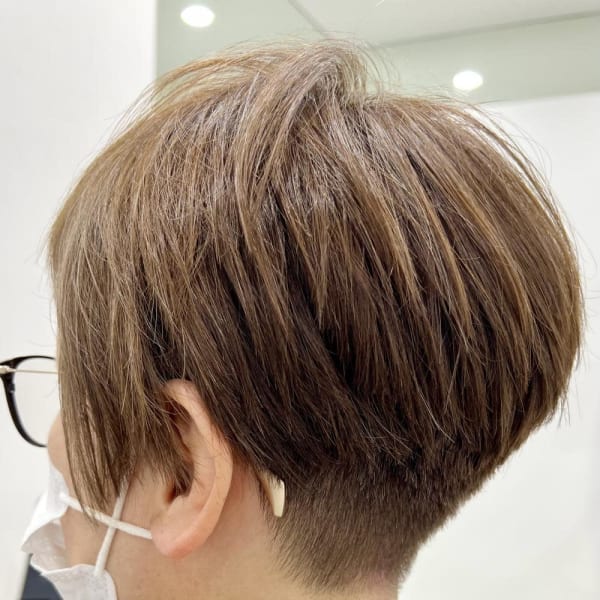 【RATIO 国分寺 渡邊陽平】襟足刈り上げマッシュショート