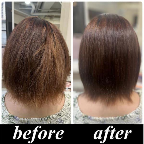 【美髪整形】異次元の最新髪質改善☆シルク酸性ストレート