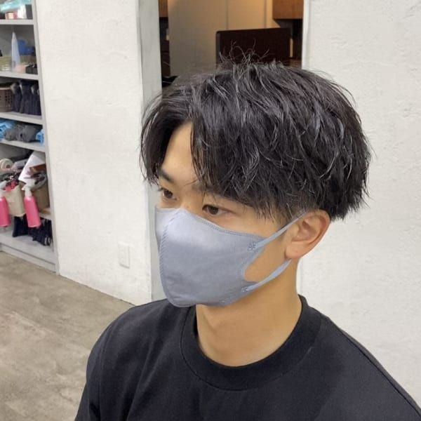 コンマ/マッシュ/ニュアンスカール/¥6380