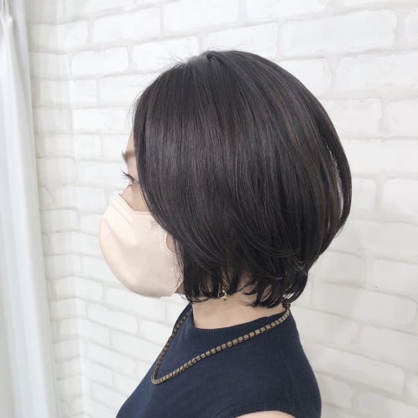 40代～エレガントなボブ