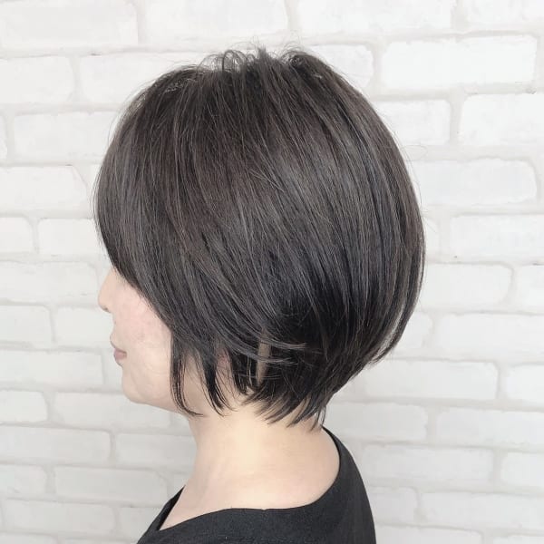50代～大人スタイルショートボブ