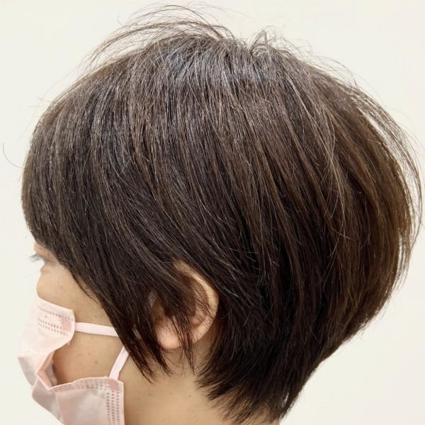 【RATIO 国分寺 渡邊陽平】自然な丸みのベリーショート2