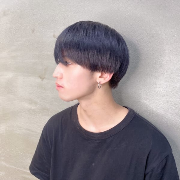 "ノーセット"でキマるナチュラルマッシュ