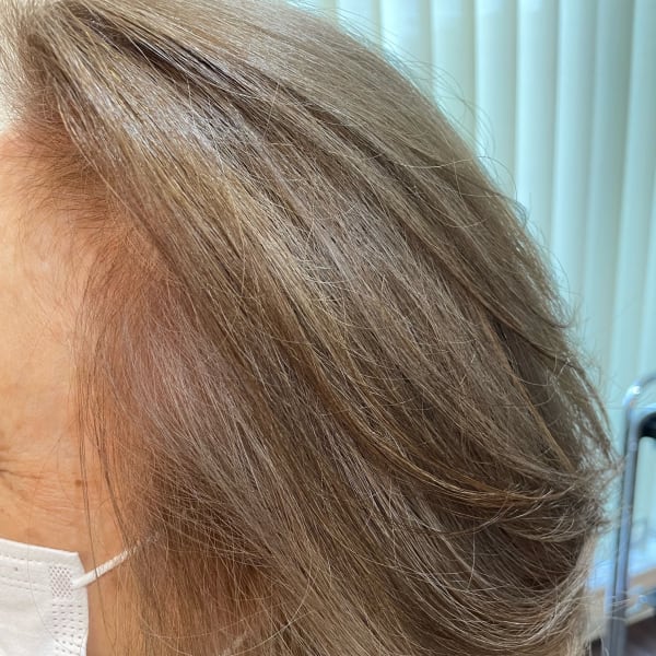 白髪染め　Wカラー|LUCIDO STYLE WINS