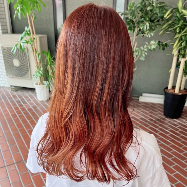 【luccica】オレンジブラウン