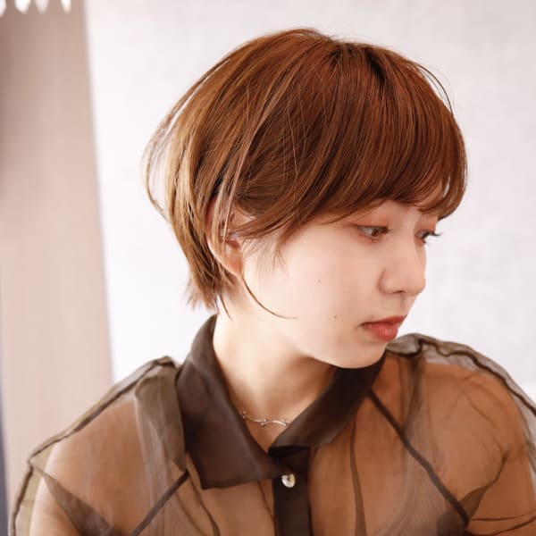 大人かわいい/透けバング/ミルクティーカラー/東戸塚|M.SLASH 東戸塚