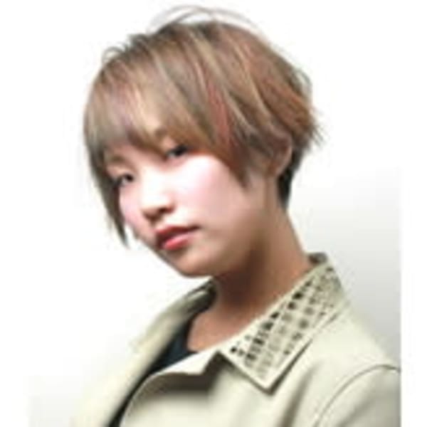 マルチカラーベリーショート クールスタイル3