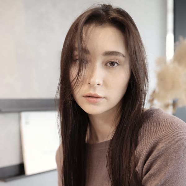 エアストレート/かきあげ前髪/オーガニックカラー|M.SLASH FIEL 東戸塚