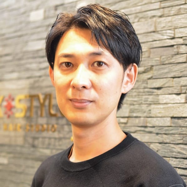 簡単スタイリング７：３ナチュラルヘアー