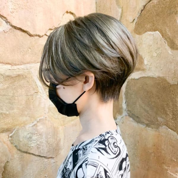 【151e_戸塚】*ハンサムショート+カーキアッシュ*