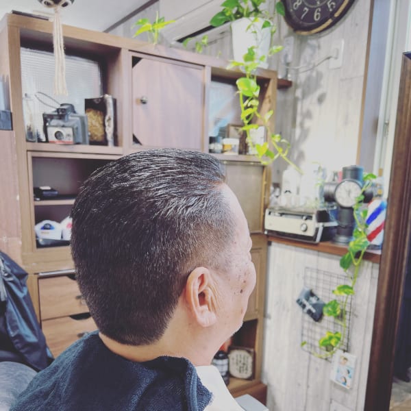 アイロンパーマ・サイドバックスタイル