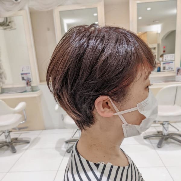 フェイスフレーミングショート♪オレンジ【AVENIR我孫子】