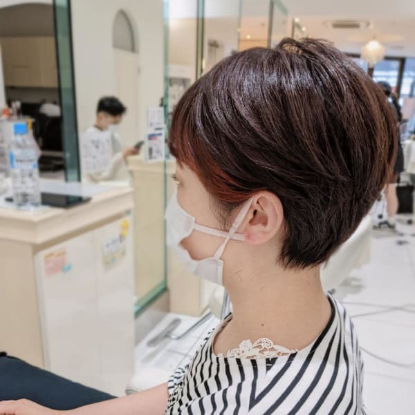 フェイスフレーミングショート♪オレンジ【AVENIR我孫子】