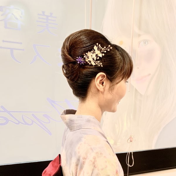 浴衣着付けヘアセット