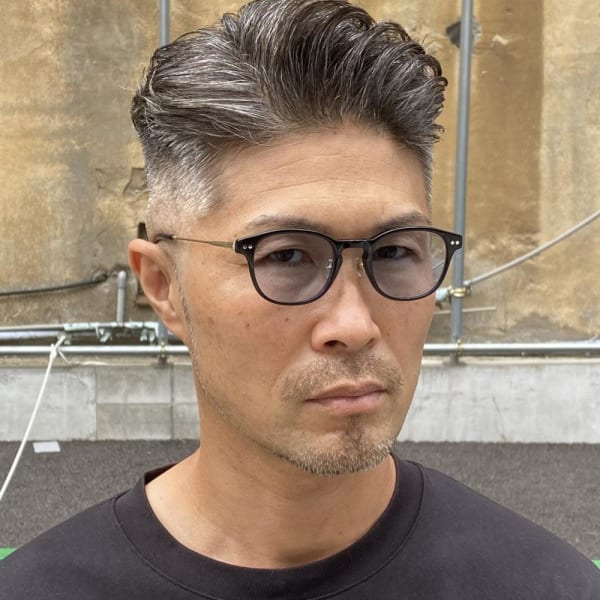 40代50代60代男性カッコいい髪型　日本橋イケオジヘア