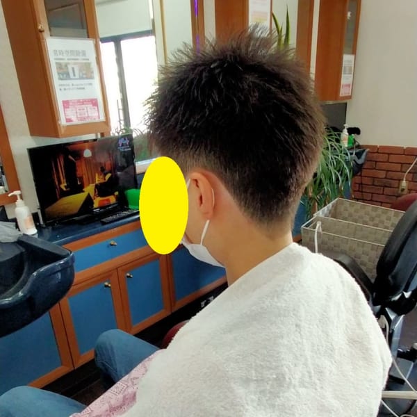 爽やかヘアスタイル