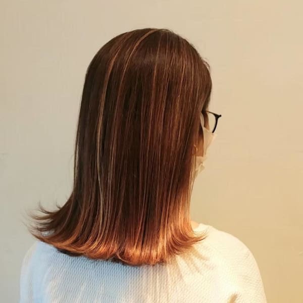 20代30代40代大人かわいい♪艶感シークレットハイライト