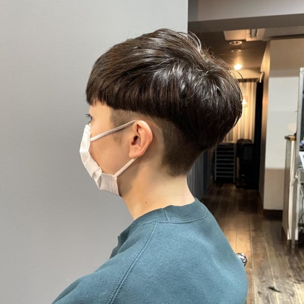 刈り上げマッシュ・テクノカット