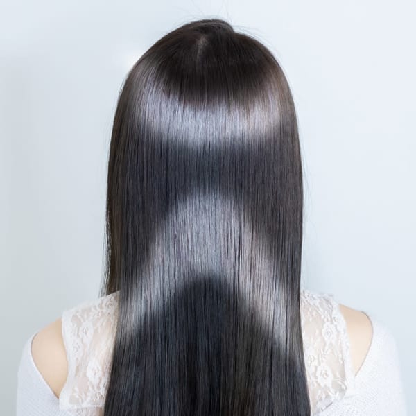 黒髪ロングストレート