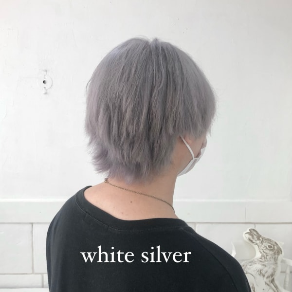 ハイトーンホワイトシルバー