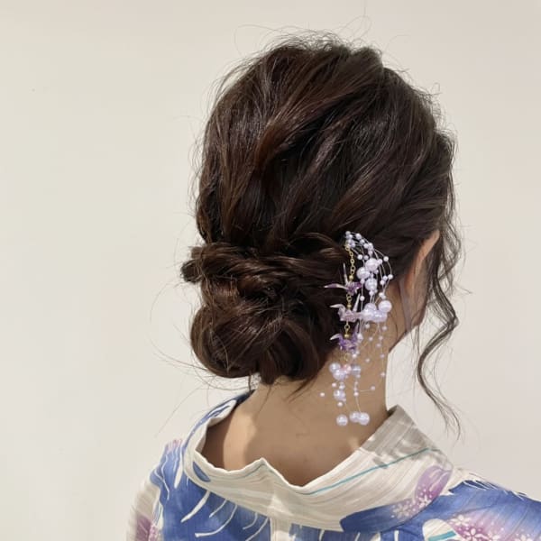 浴衣ヘアアレンジ/ヘアセット
