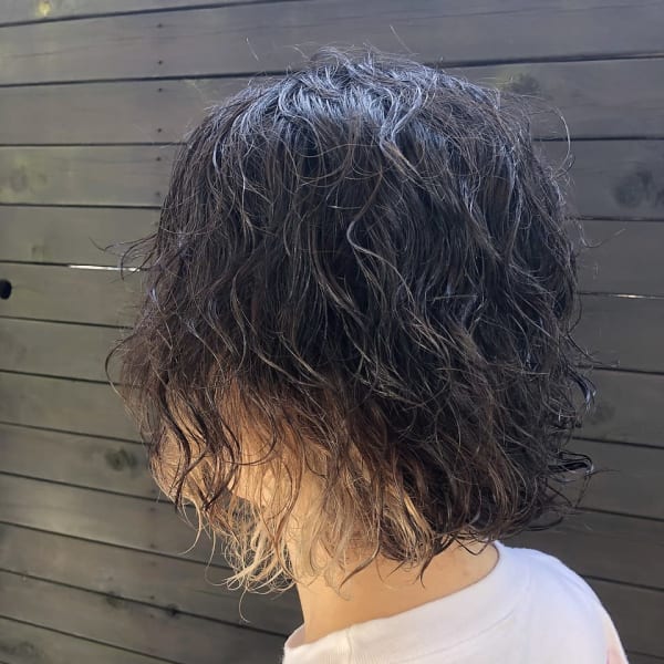 スパイラルパーマ