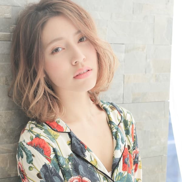 朝の時短ヘア！コテ巻き風デジタルパーマ☆