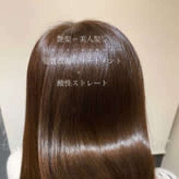 艶髪美人に！髪質改善美髪ストレート|trico 梅田茶屋町店