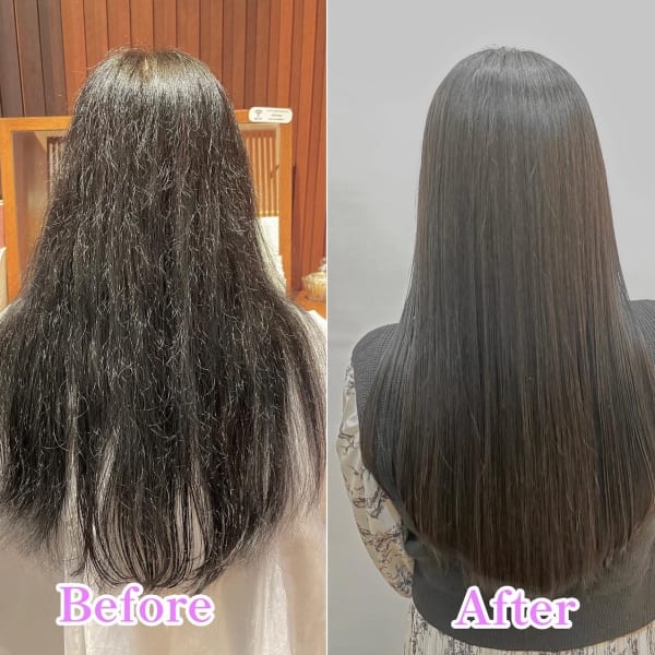 朝のセット時間短縮!サラ艶ストレート|SORA 学芸大学店