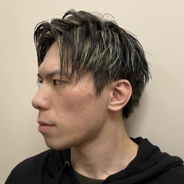 ショートメッシュスタイル