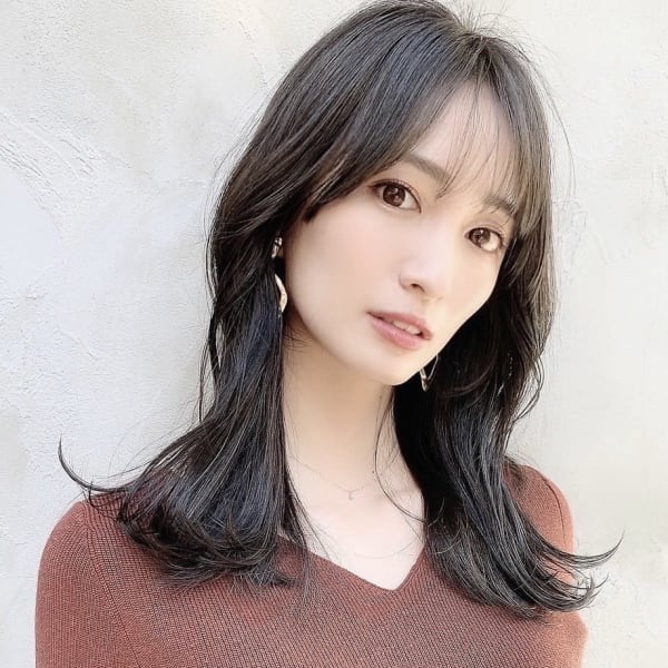 【韓国ヘア】シースルーバング