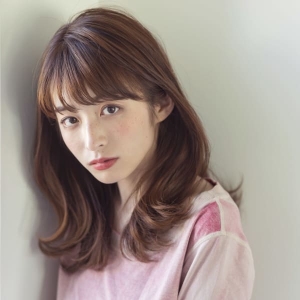 【emu井上信洋】毛先厚めで大人かわいいゆるふわくびれヘア