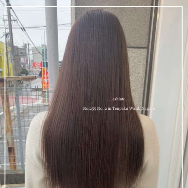 ロングヘア|. ...ashiato... .