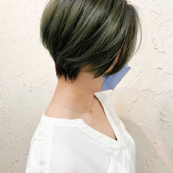 【flor 戸塚】*ハンサムショート+カーキアッシュ*