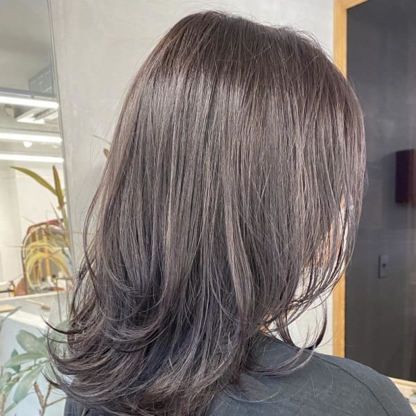 ミディアムレイヤー/ラベンダーグレージュ