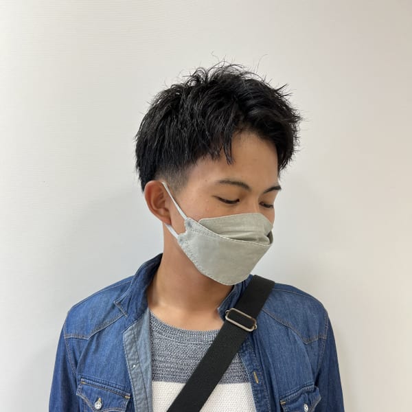 ショートスタイル/ツイストスパイラル/メンズカット|KENJE 平塚LUSCA Smart Salon