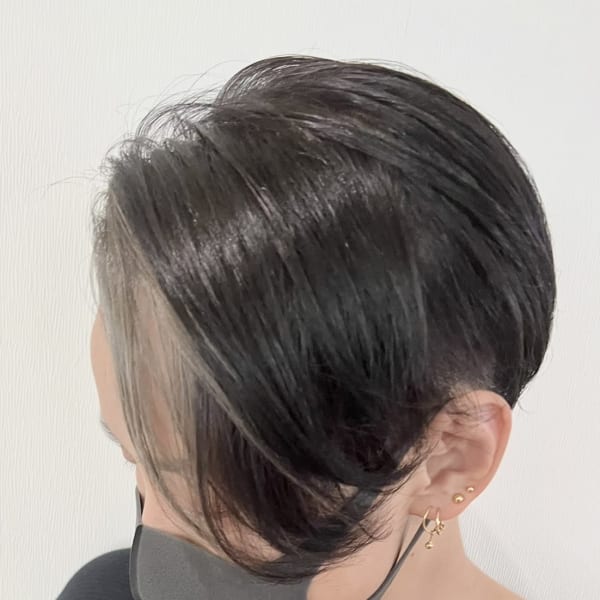 フロントインナー/アッシュベージュ/シュート