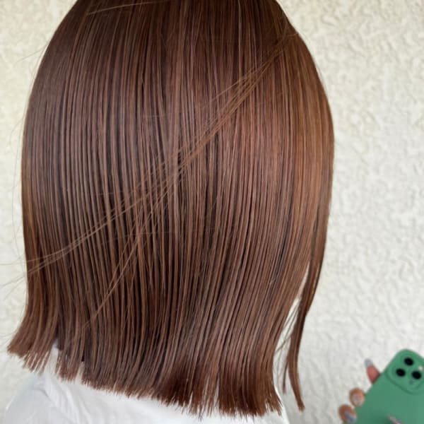 ぱつっとボブ/ショコラブラウン☆|Dali 新さっぽろ店