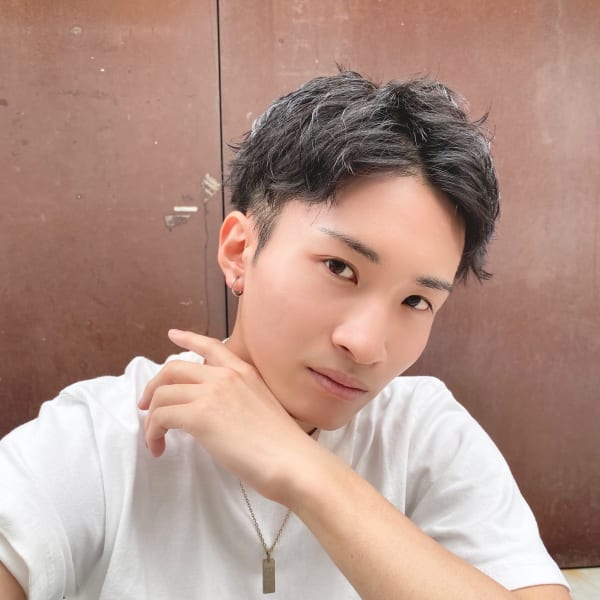 QOL 立川 ナチュラルショート × ピンパーマ